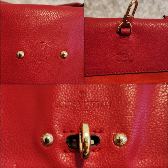 AUTHENTIC LOUIS VUITTON Venus Cerise Monogram Handbag Satchel - Picture 5 of 16